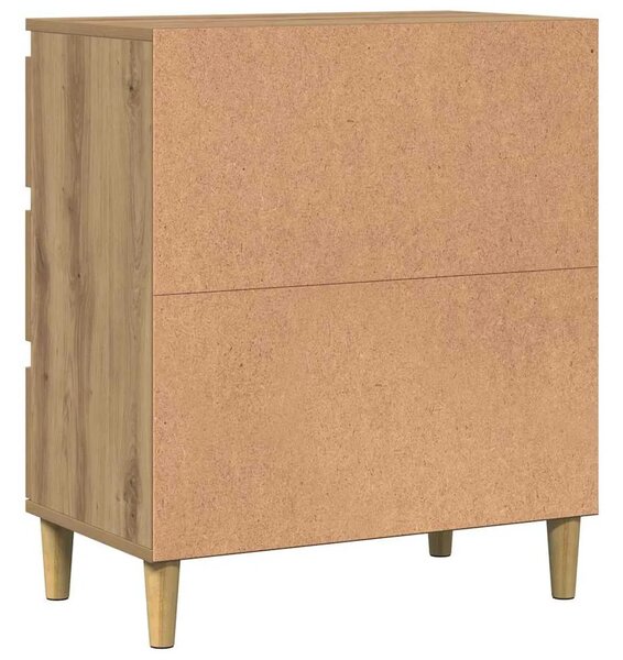 Komoda Artisan hrast 60x35x70 cm izrađeno drvo - hrast artisan 1 Hrast artisan