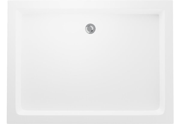 Mexen Rio pravokutna tuš kada 100 x 80 cm, bijela - 45108010