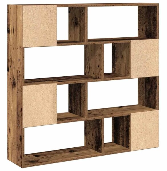 Ormarić za knjige/Paravan - Sobna pregrada staro drvo 105x24x102 cm - Staro drvo 1 1 Staro drvo