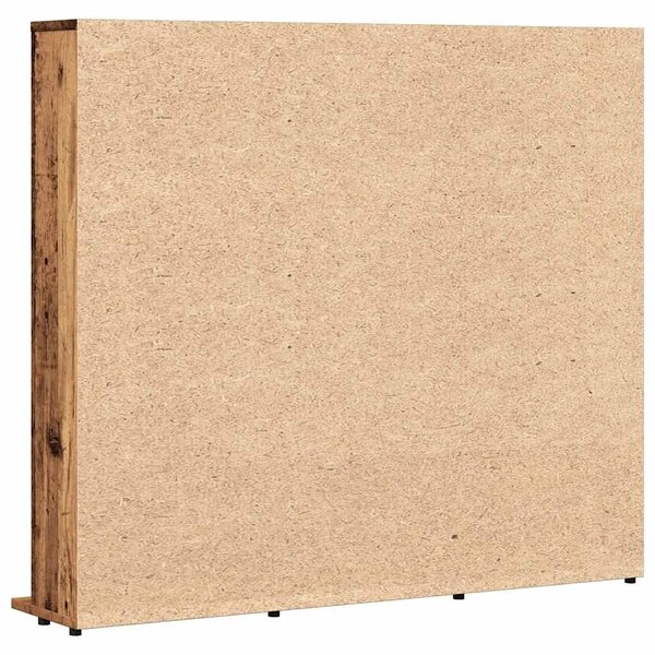 CD stalak – Ormarić za CD-ove staro drvo 100x23x89 5 cm konstruirano drvo - Staro drvo 100 x 23 x 89.5 cm 1 Staro drvo