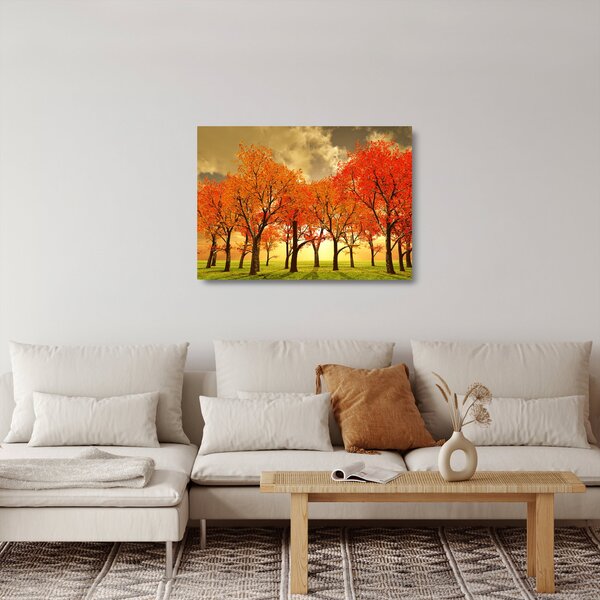 Staklena slika - Jesen (70x50 cm)