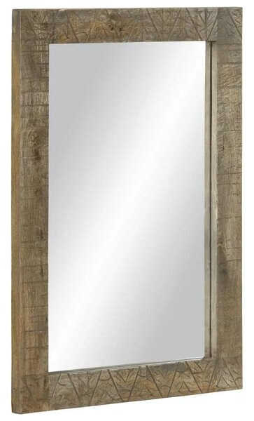 Ogledalo za kupaonicu 50x2 5x70 cm Puno drvo Mango