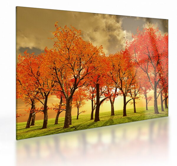 Staklena slika - Jesen (70x50 cm)