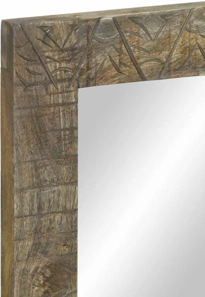 Ogledalo za kupaonicu 50x2 5x70 cm Puno drvo Mango