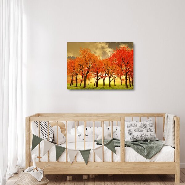 Staklena slika - Jesen (70x50 cm)