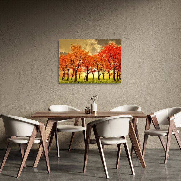 Staklena slika - Jesen (70x50 cm)