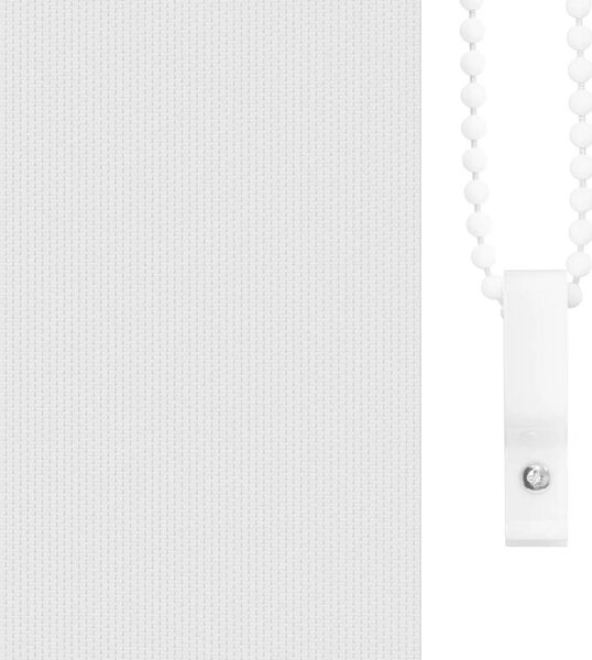 Rolo zavjesa Blackout bijela 125x230 cm Širina tkanine 121 6 cm - Bijela 230 cm 125 cm Bijela