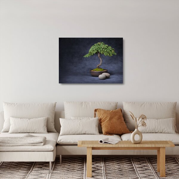 Staklena slika - Bonsai (70x50 cm)