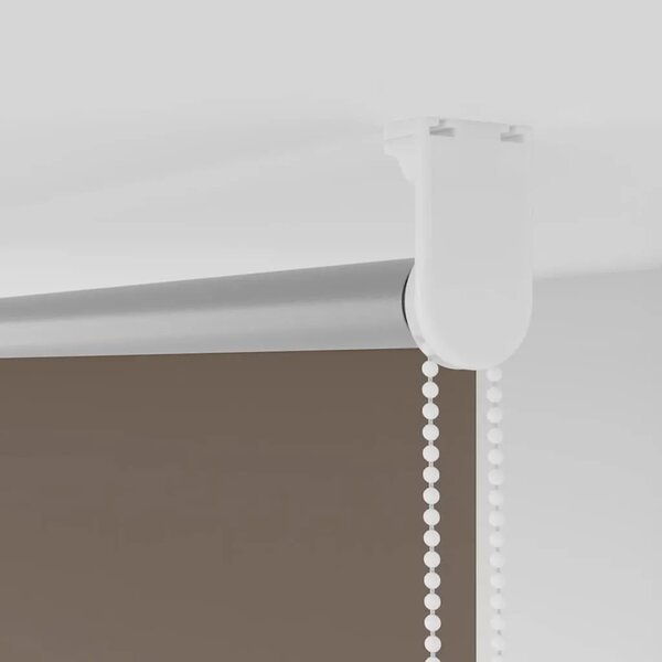 Rolo zavjesa Blackout Coffee 140x230 cm Širina tkanine 136 6 cm - Boja kafe 230 cm 140 cm Boja kafe