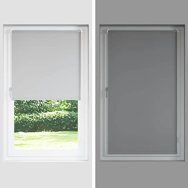Rolo zavjesa Blackout Coffee 150x150 cm Širina tkanine 146 6 cm - Boja kafe 150 cm 150 cm Boja kafe