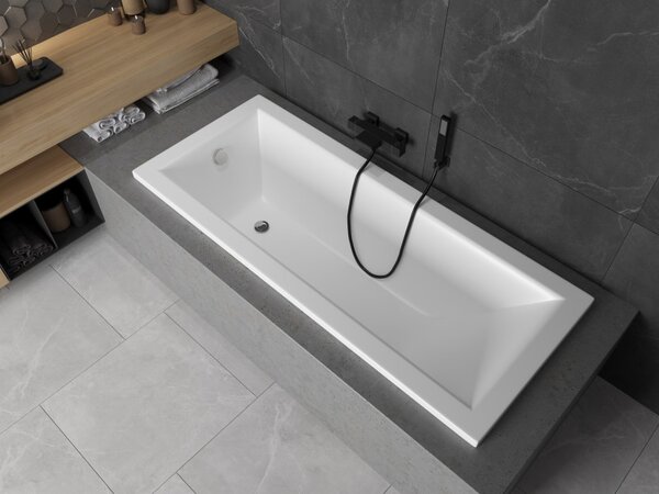 Mexen Cubik pravokutna kada 120 x 70 cm, bijela - 55031207000