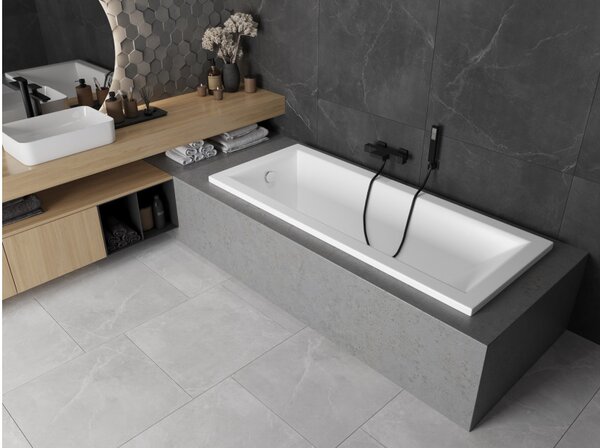 Mexen Cubik pravokutna kada 120 x 70 cm, bijela - 55031207000