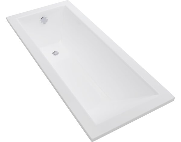 Mexen Cubik pravokutna kada 120 x 70 cm, bijela - 55031207000