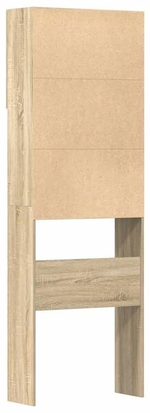Ormarić za perilicu rublja boja hrasta 64 x 24 x 190 cm drveni - sonoma hrast 1 Sonoma hrast