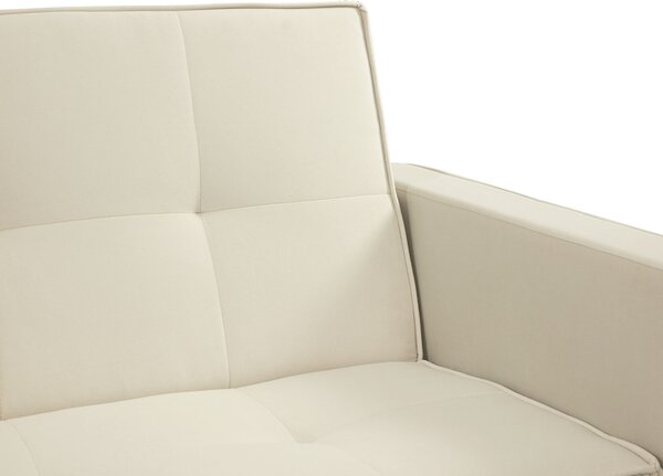 Sofa na razvlačenje Pexalo (siva) (s prostorom za odlaganje)