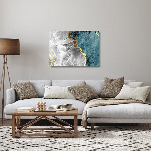 Staklena slika - Mramor (70x50 cm)