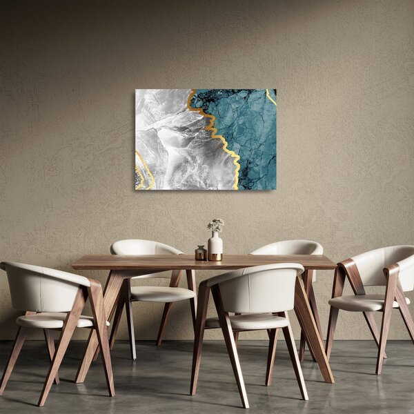 Staklena slika - Mramor (70x50 cm)