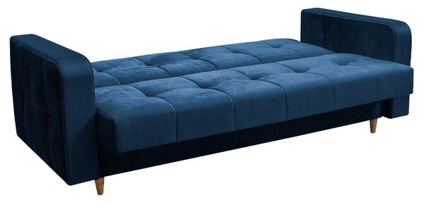 Sofa na razvlačenje Solvetana (bež) (s prostorom za odlaganje)