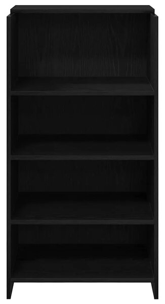 Recepcijski stol crni 55x50x103 5 cm izrađeno drvo - Crna 55 x 50 x 103.5 cm Crna 55 x 50 x 103.5 cm
