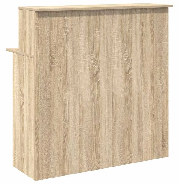 Recepcijski stol Sonoma hrast 100x50x103 5 cm Konstruirano drvo - sonoma hrast Sonoma hrast