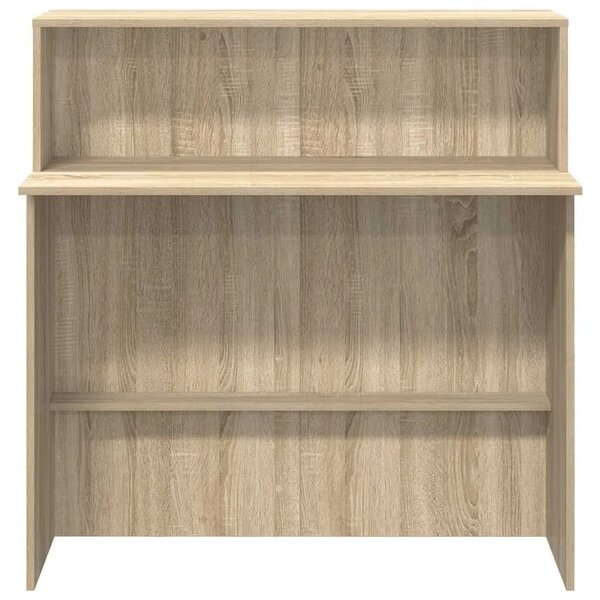 Recepcijski stol Sonoma hrast 100x50x103 5 cm Konstruirano drvo - sonoma hrast Sonoma hrast