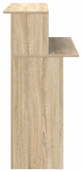 Recepcijski stol Sonoma hrast 100x50x103 5 cm Konstruirano drvo - sonoma hrast Sonoma hrast