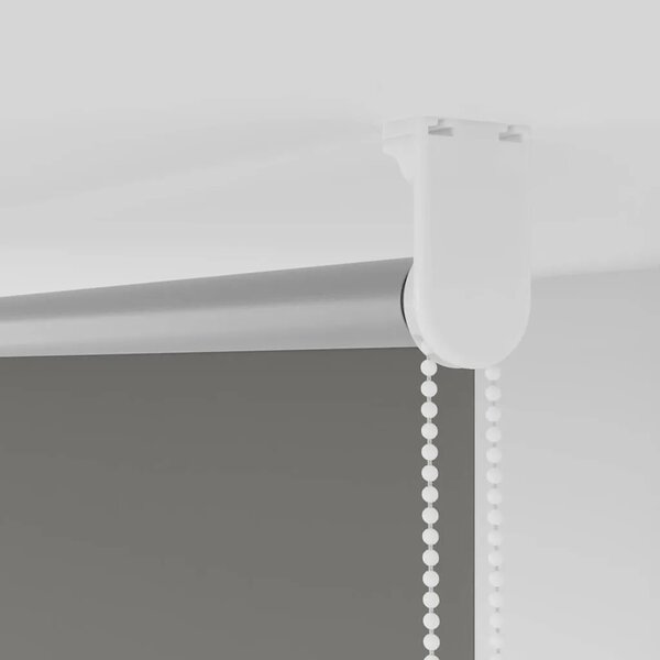 Rolo zavjesa Blackout siva 120x210 cm Širina tkanine 116 6 cm - Siva 210 cm 120 cm Siva