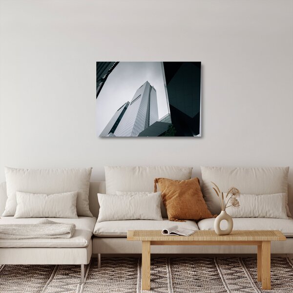 Staklena slika - Neboder (70x50 cm)
