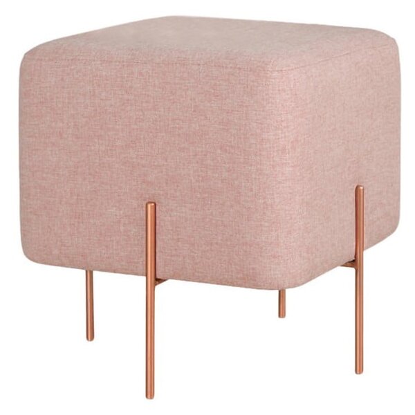 Svijetlo ružičasti tabure Copper – Balcab Home