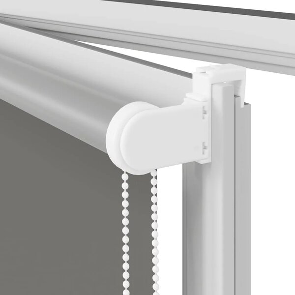 Rolo zavjesa Blackout siva 120x210 cm Širina tkanine 116 6 cm - Siva 210 cm 120 cm Siva