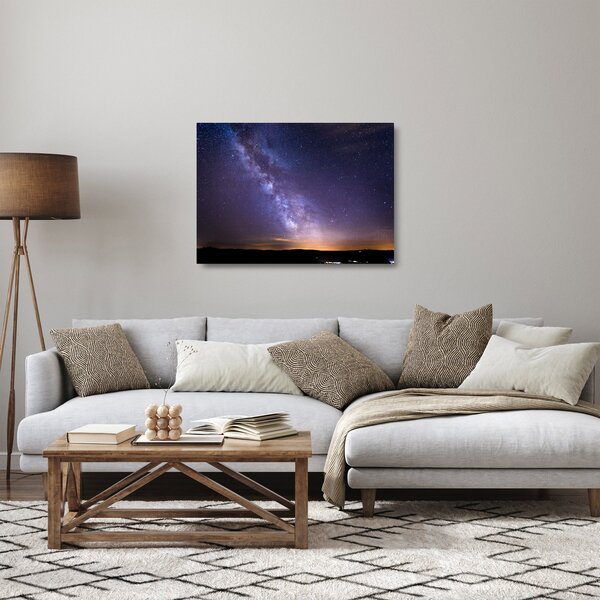 Staklena slika - Pogled u svemir (70x50 cm)
