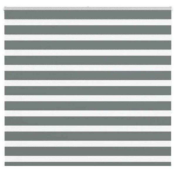 Zebraste zavjese - Zavjesa zebra 155x150 cm širina tkanine 150 9 cm poliester - Tamno siva 155 x 150 cm Tamno siva 155 x 150 cm