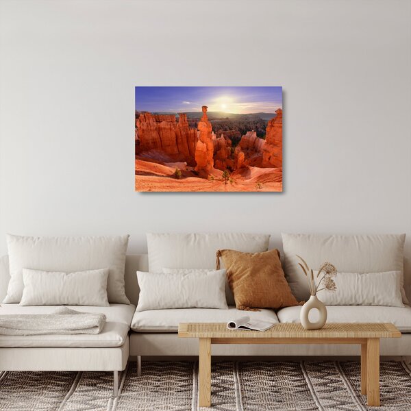 Staklena slika - Nacionalni park Utah (70x50 cm)