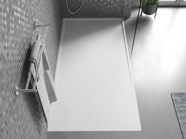 Mexen Amon pravokutna tuš kada SMC 140 x 70 cm, bijela - 4F107014