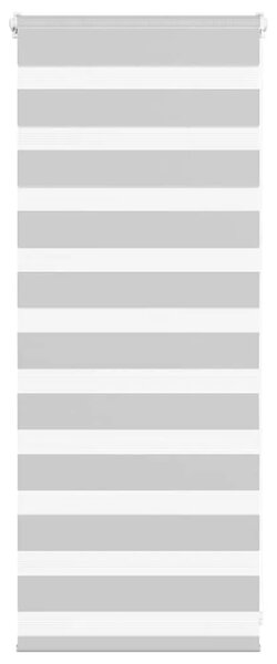 Zebraste zavjese - Zavjesa zebra 60x100 cm širina tkanine 55 9 cm poliester - Svjetlosiva 60 x 100 cm Svjetlosiva 60 x 100 cm