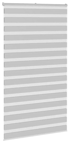 Zebraste zavjese - Zavjesa zebra 130x200 cm širina tkanine 125 9 cm poliester - Svjetlosiva 130 x 200 cm Svjetlosiva 130 x 200 c