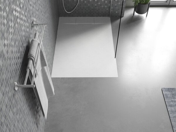 Mexen Otto pravokutna tuš kada SMC 90 x 80 cm, bijela - 4N108090