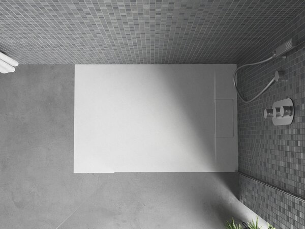 Mexen Otto pravokutna tuš kada SMC 90 x 80 cm, bijela - 4N108090