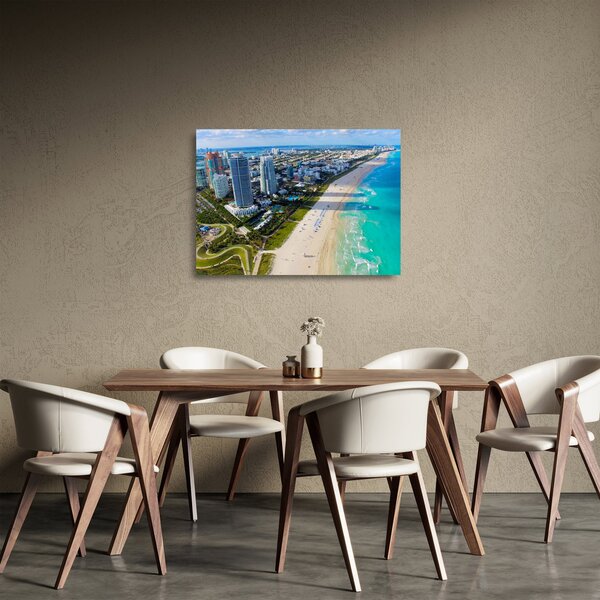 Staklena slika - Miami, Florida (70x50 cm)