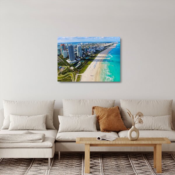 Staklena slika - Miami, Florida (70x50 cm)
