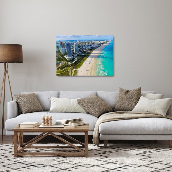 Staklena slika - Miami, Florida (70x50 cm)