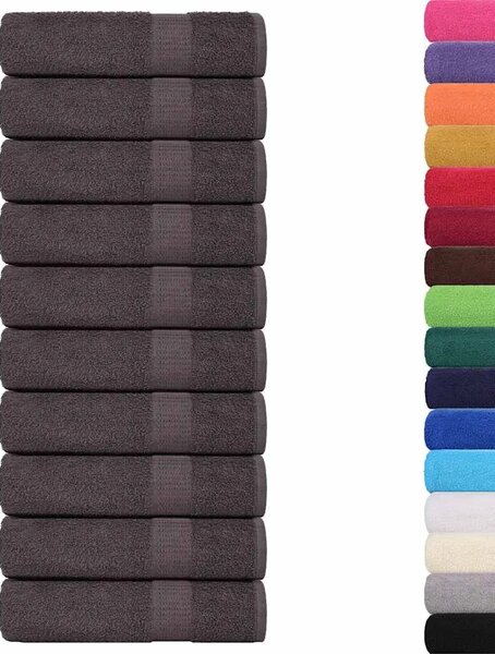 Ručnici za ruke FROGN 10 kom antracit 50x100 cm 360 g/m² - Antracit 50 x 100 cm 10 Antracit