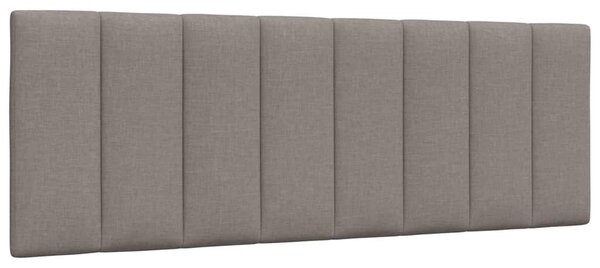 Jastuk za uzglavlje Hanko smeđesivi 120 cm od tkanine - Sivo-smeđa 120 cm 1 Sivo-smeđa