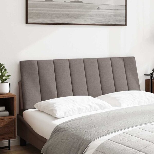 Jastuk za uzglavlje Hanko smeđesivi 120 cm od tkanine - Sivo-smeđa 120 cm 1 Sivo-smeđa