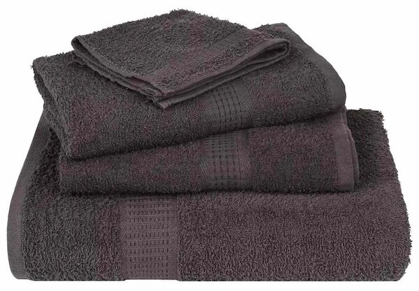 Ručnici za ruke FROGN 10 kom antracit 50x100 cm 360 g/m² - Antracit 50 x 100 cm 10 Antracit