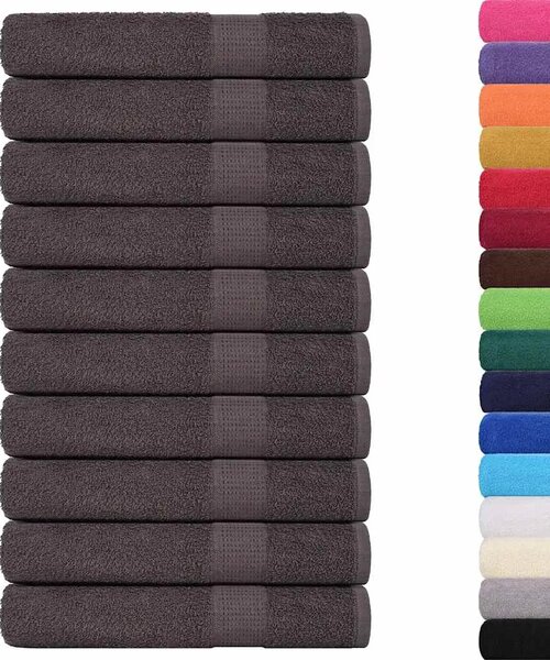 Ručnici FROGN 10 kom antracit 100x200 cm 360 g/m² - Antracit 100 x 200 cm 10 Antracit