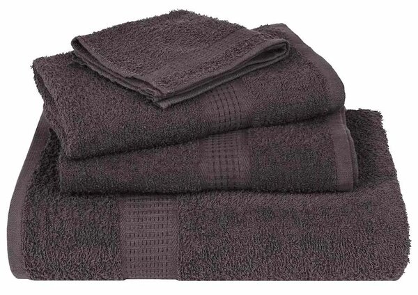 Ručnici FROGN 10 kom antracit 100x200 cm 360 g/m² - Antracit 100 x 200 cm 10 Antracit