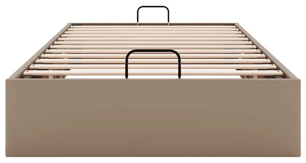 Okvir kreveta bez madraca cappuccina 90x200 cm od umjetne kože - cappucino 90 x 200 cm Cappucino 90 x 200 cm