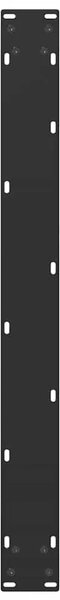 Noge za blagovaonski stol U-oblik 3 kom Crne 90 x (72-73) cm Čelik - Crna 90 x (72-73) cm 3 1