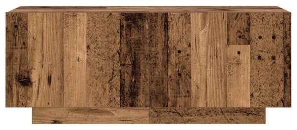 TV ormarić LED boja drva 300x35x40 cm konstruirano drvo - Staro drvo 1 Staro drvo